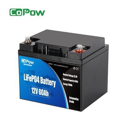 12V 60Ah Lithium Ion Solar Batteri