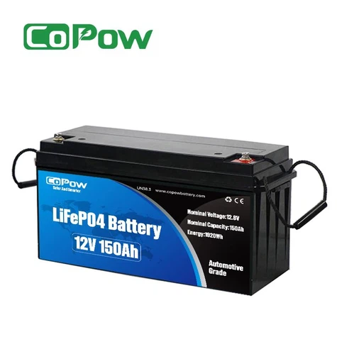 Lithium marine batterier
